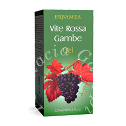 Vite rossa gambe gel 125 ml