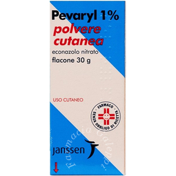 Pevaryl 1% polvere cutanea  econazolo nitrato flacone 30 g