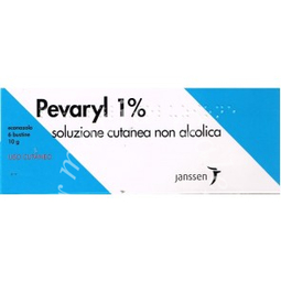 Pevaryl 1% soluzione cutanea non alcolica  econazolo 6 bustine 10 g