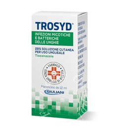 Trosyd 28% soluzione cutanea per uso ungueale  tioconazolo flaconcino 12 ml