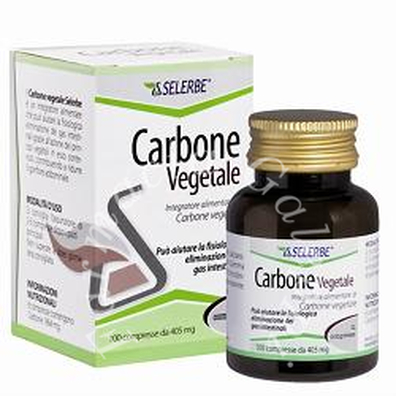 Carbone vegetale 100 compresse