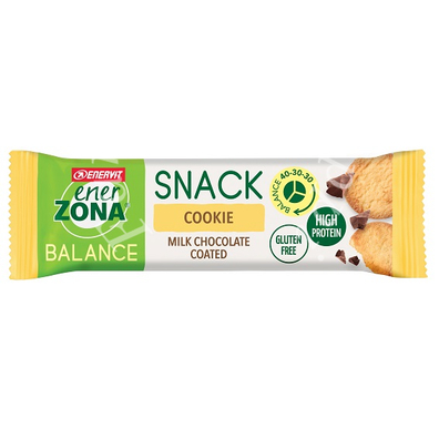 Enerzona snack cookie milk ciocholate 33 g