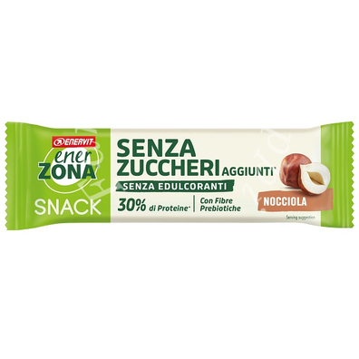 Enerzona snack nocciole ricoperta di cacao con latte 33 g